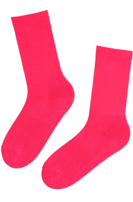 Хлопковые носки розового цвета для занятий спором TENNIS | Sokisahtel