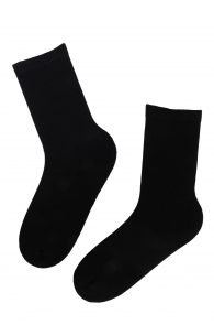 Спортивные носки черного цвета из хлопка для мужчин и женщин TENNIS | Sokisahtel