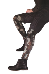 MORO camouflage pattern tights for men | Sokisahtel