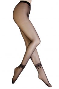 TRICIA 20DEN black tights for women | Sokisahtel