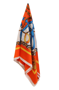 TRIESTE orange neckerchief | Sokisahtel