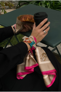 TRIESTE pink neckerchief | Sokisahtel