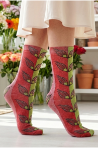 Pierre Mantoux TULIP SUN lillelised sädelusega sokid | Sokisahtel