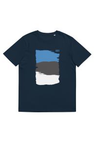 Хлопковая футболка в эстонской тематике для мужчин и женщин EESTI (Эстония) | Sokisahtel