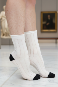 MIIABEL white sheer socks | Sokisahtel