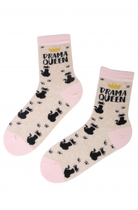 DRAMA QUEEN cotton socks | Sokisahtel