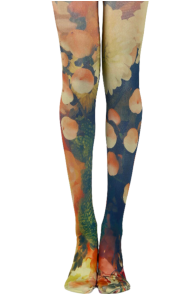 URSULA floral print pattern tights | Sokisahtel