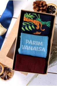 RICHARD parim vanaisa kinkekarp 3 sokipaariga | Sokisahtel