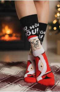 VANAMEHE JÕULUŠOKK puuvillased jõuluvanaga sokid | Sokisahtel