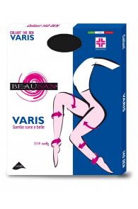 VARIS 140DEN black support tights | Sokisahtel