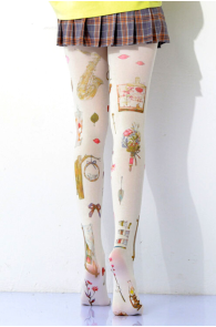 VENEZIA romantilise printmustriga sukkpüksid | Sokisahtel