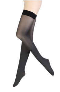 VERA 60DEN grey hold ups for women | Sokisahtel