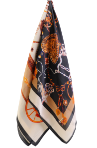 VERONA black and white neckerchief