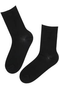 VIRSIINIA black warm alpaca wool socks | Sokisahtel