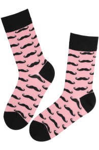 VUNTS pink cotton socks for men
