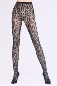 Pierre Mantoux WHITNEY grey fishnet tights | Sokisahtel