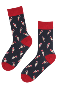 WINTERTIME cotton socks with Christmas candies | Sokisahtel