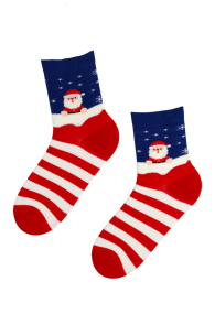 YANA socks with a Christmas pattern | Sokisahtel