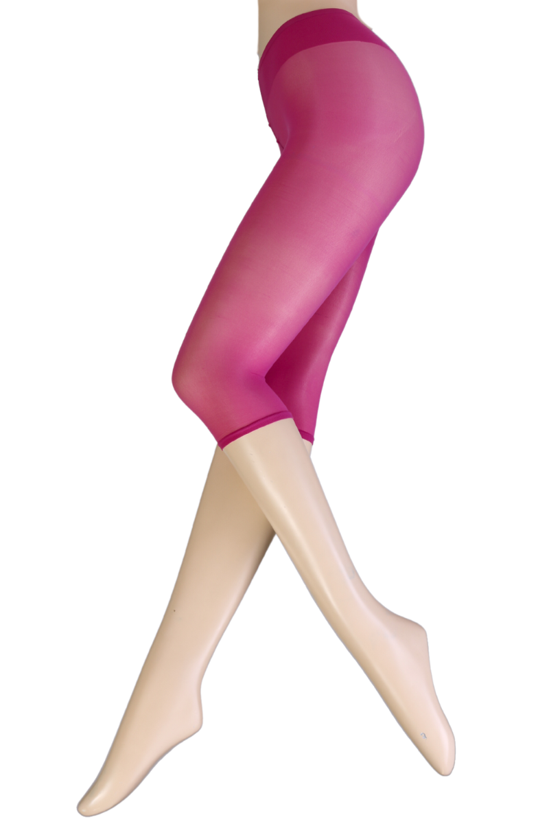 Pink capri leggings top