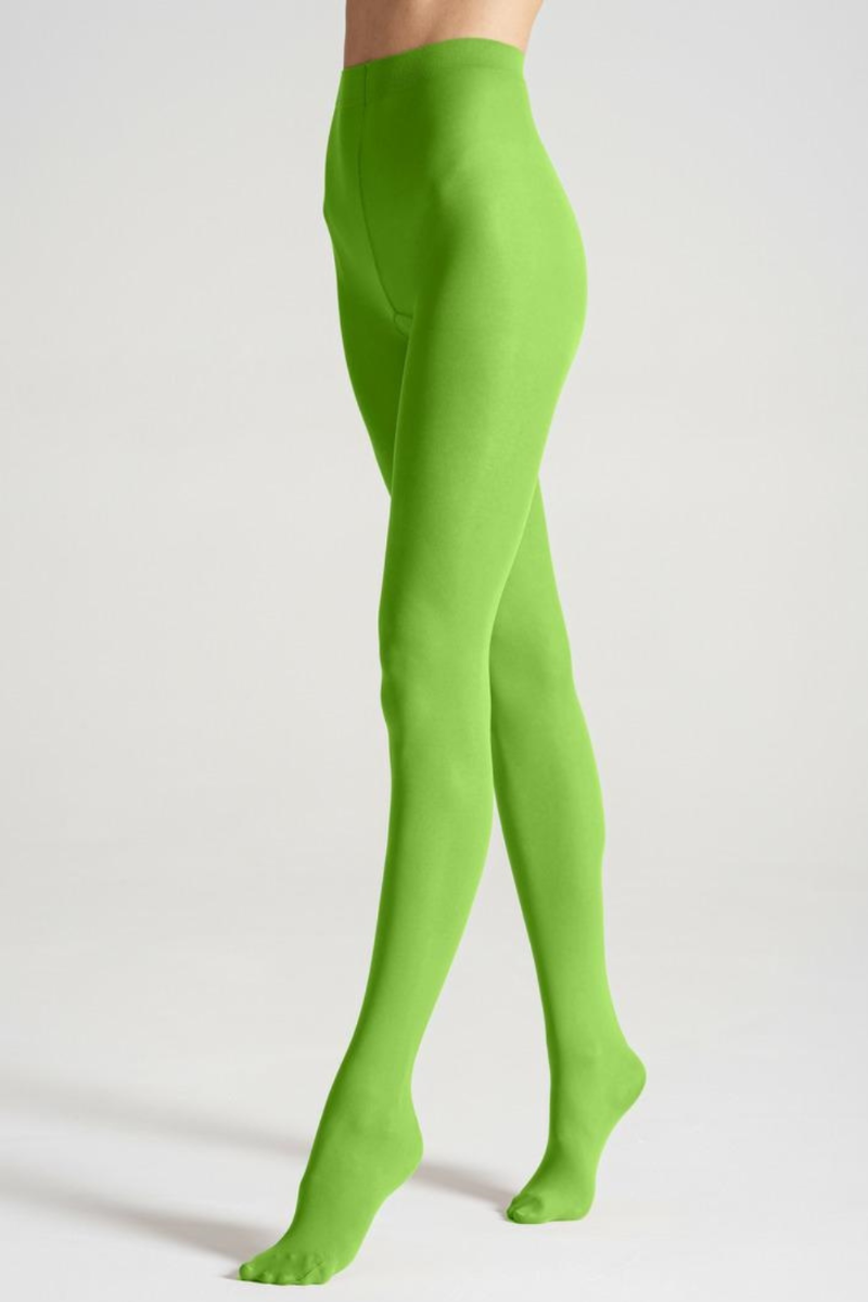 STIINA KIWI 40DEN green tights