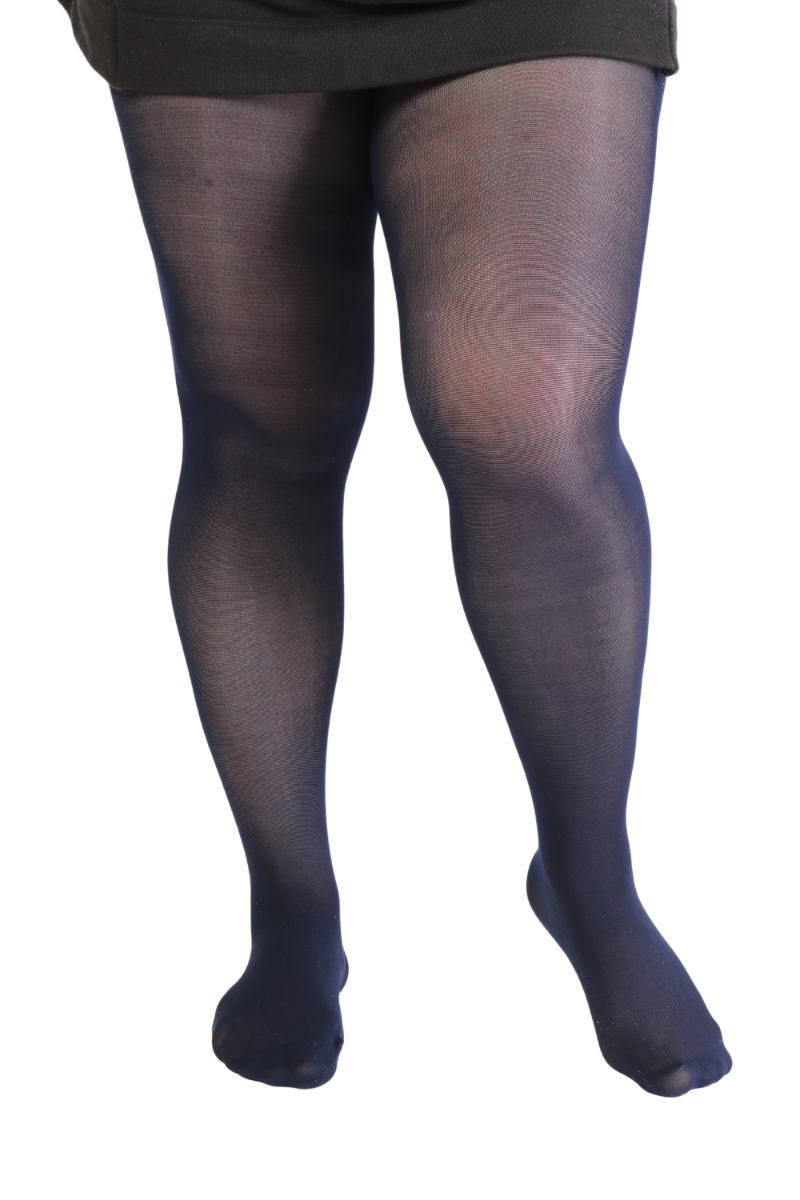 Plus size black outlet opaque tights