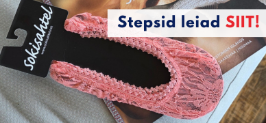 Sokisahtel stepsid