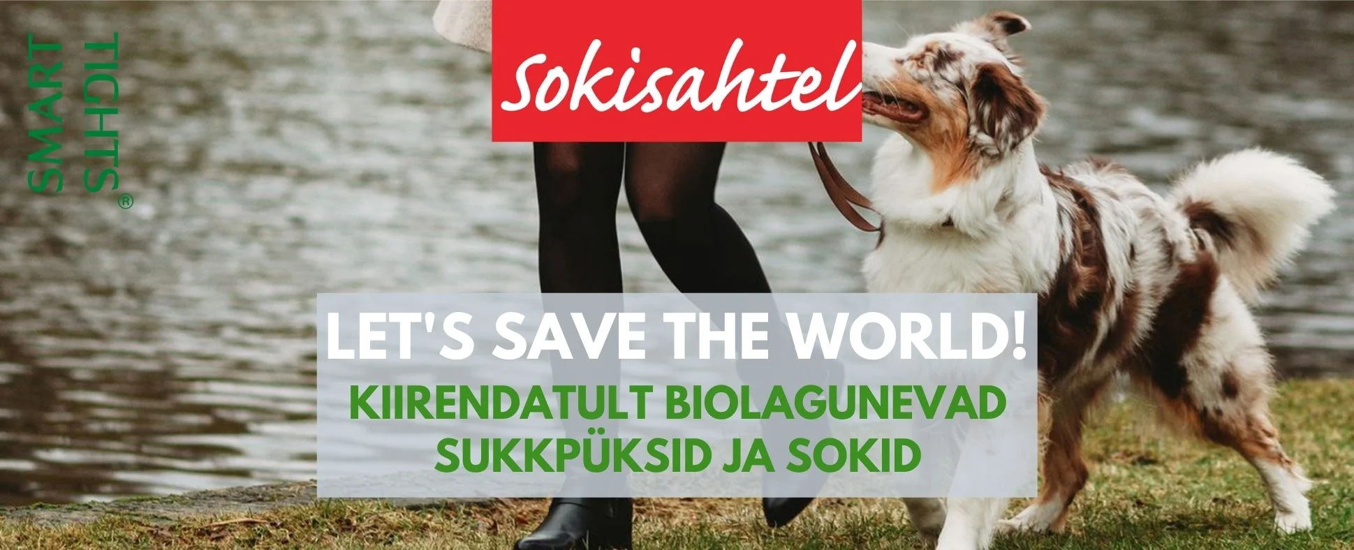 Keskkonnasõbralikud musta värvi sukkpüksid – kiirendatult biolagunev Smart Tights