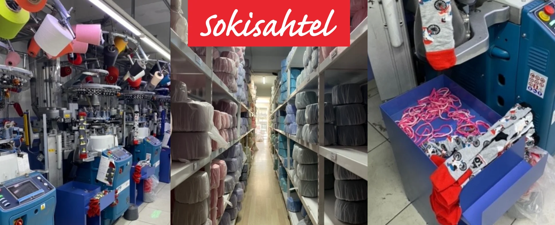 How are socks made nowadays?