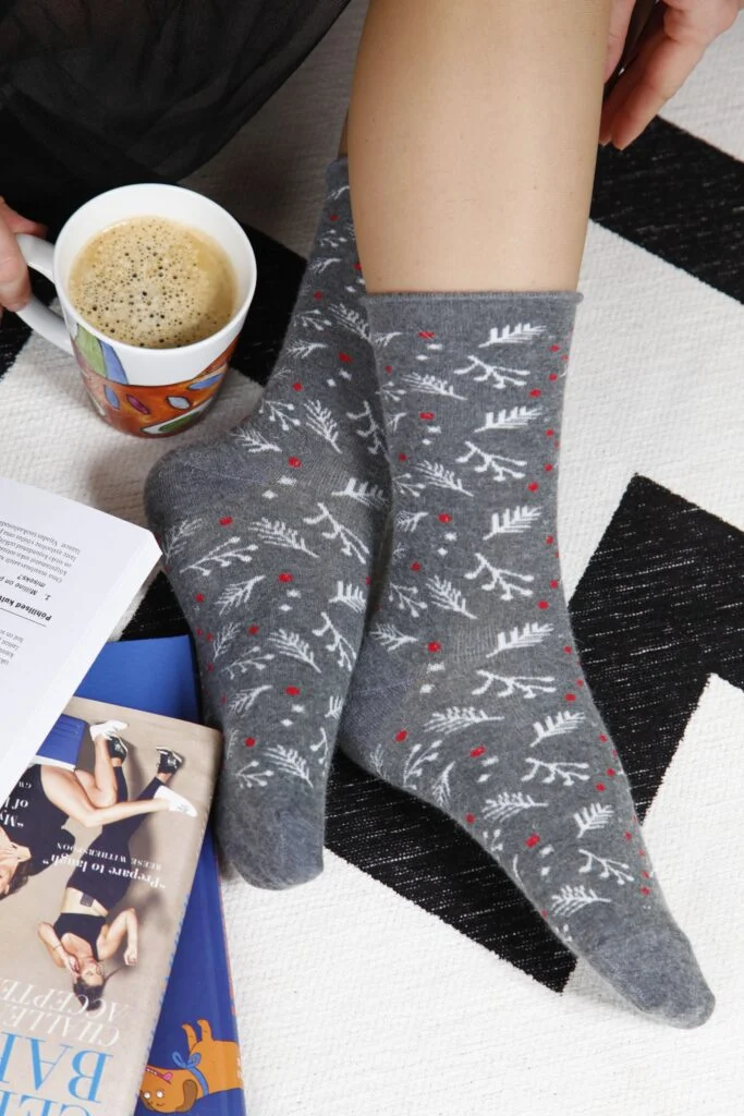 angora wool socks