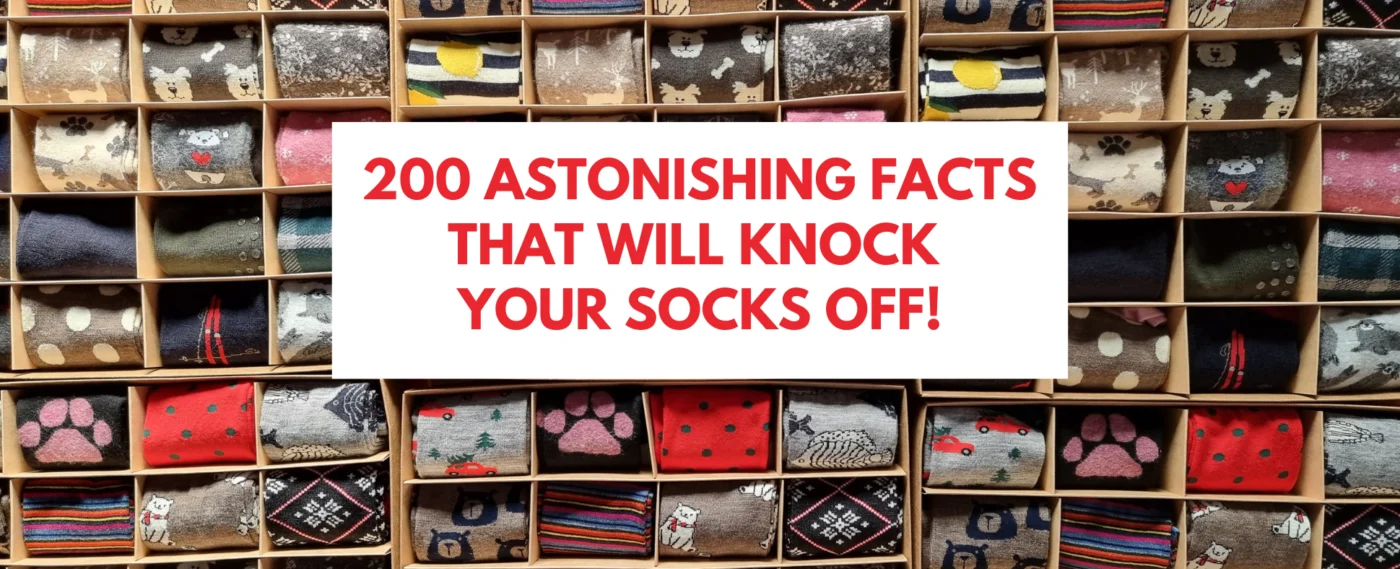 All About Socks: 200 Interesting Facts