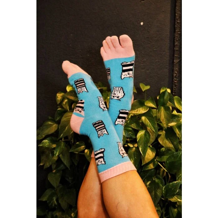 Toe socks CAT with beautiful and adorable cats