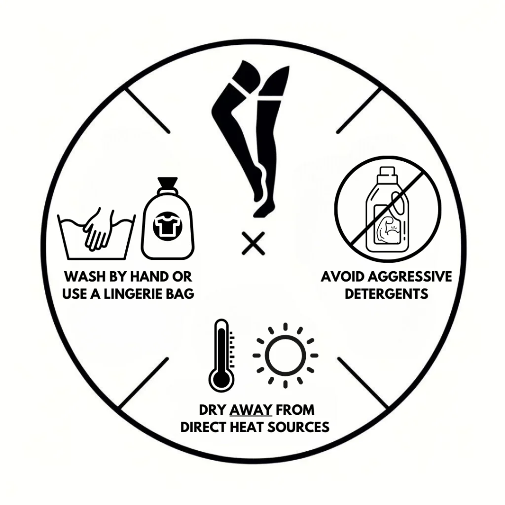 Memo how to maintain tights
