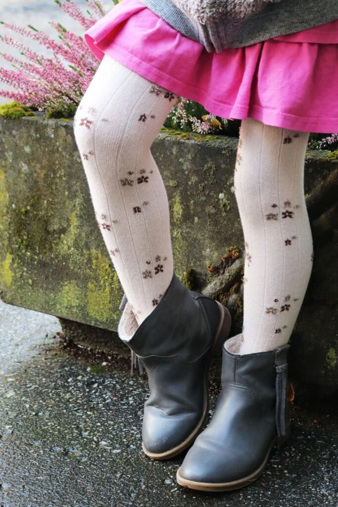 Greta tights for girls