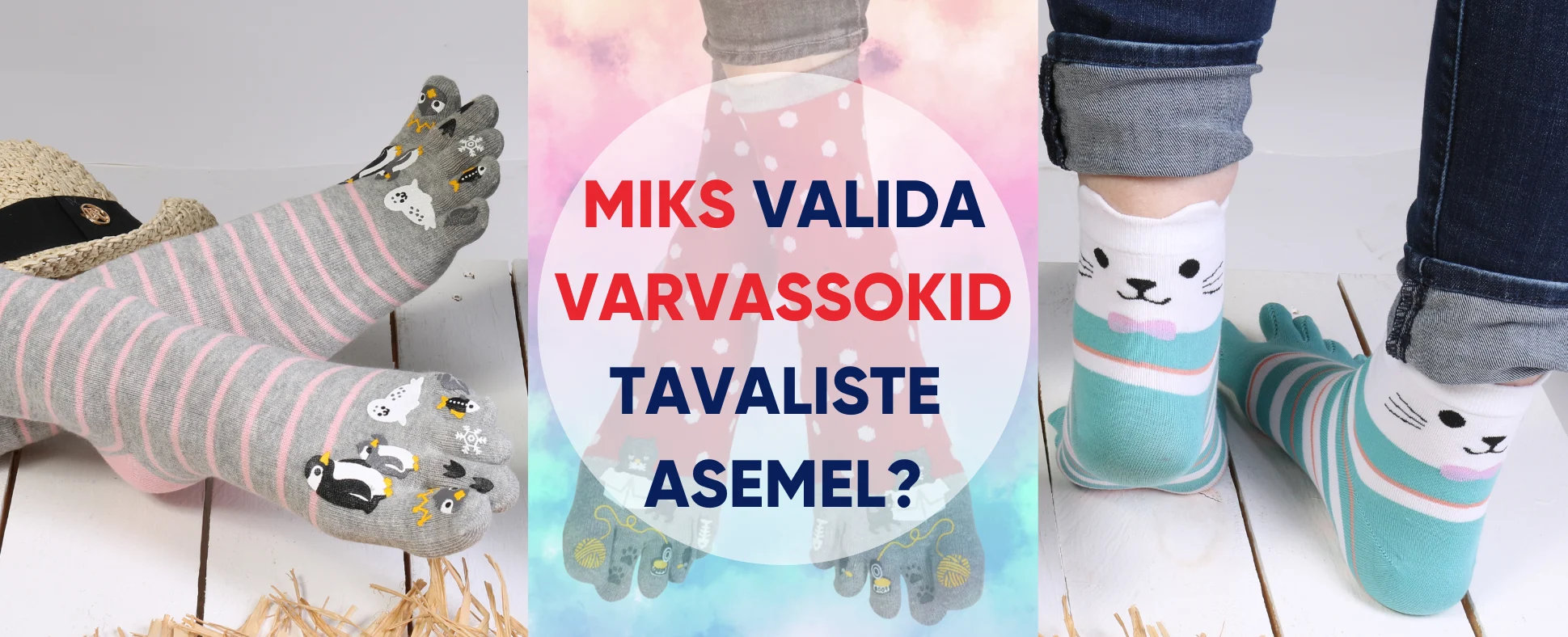 Varvassokid vs tavalised sokid: miks peaksid valima varvassokid?