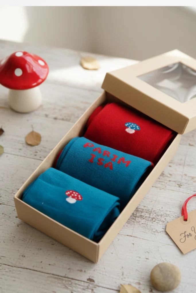 “Best Dad” cotton socks in a gift box, the perfect choice for any occasion!