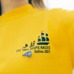 THE TALL SHIPS RACES 2021 sinine rinnamärk