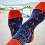 FLIGHT hallid puuvillased sokid meestele ja naistele