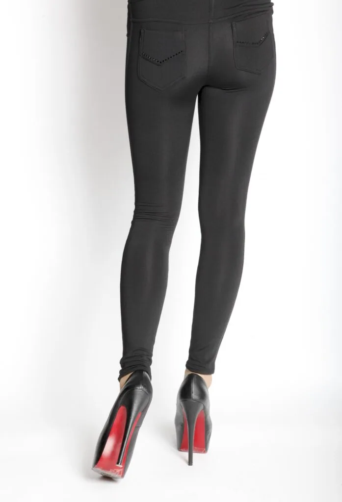 SANDRA 200DEN mustad retuusid
