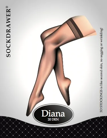 DIANA mustad sukad naistele