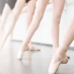 BALLET heleroosad sukkpüksid lastele