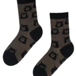 BEAR WOOL meriinovillased karudega sokid