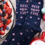 BEST MOM EVER puuvillased emadepäeva sokid