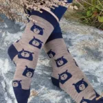 BEAR WOOL meriinovillased karudega sokid