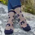 BEAR WOOL meriinovillased karudega sokid