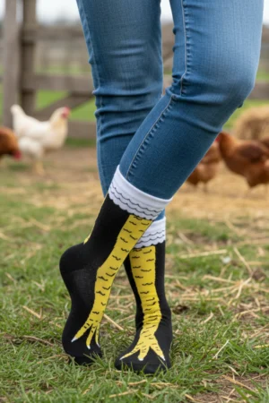 CHICKEN LEGS humoorikad puuvillased sokid