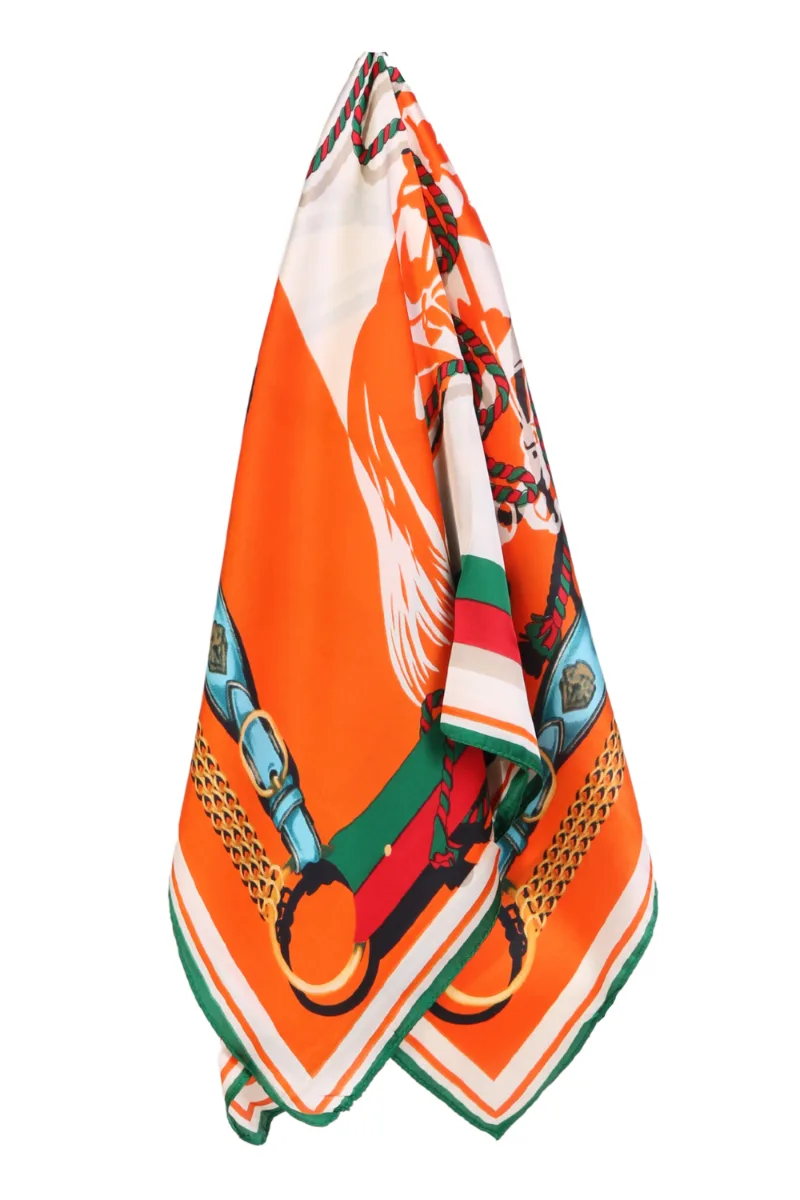 COMO oranž kirju kaelarätik