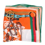 COMO oranž kirju kaelarätik