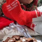 DEAR SANTA jõuluvanaga puuvillased sokid