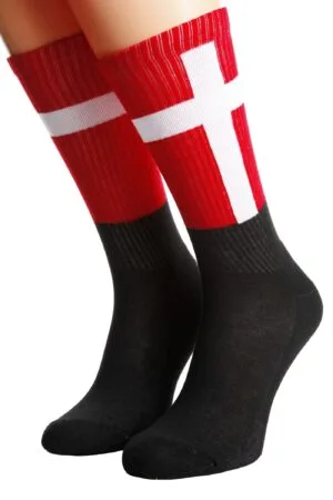 DENMARK lipuga sokid naistele ja meestele