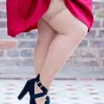 DRAMA plus size 30 DEN beežid sukad